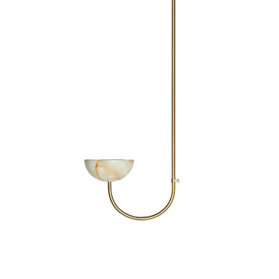 Hartvik Duo Pendant Lamp Alabaster