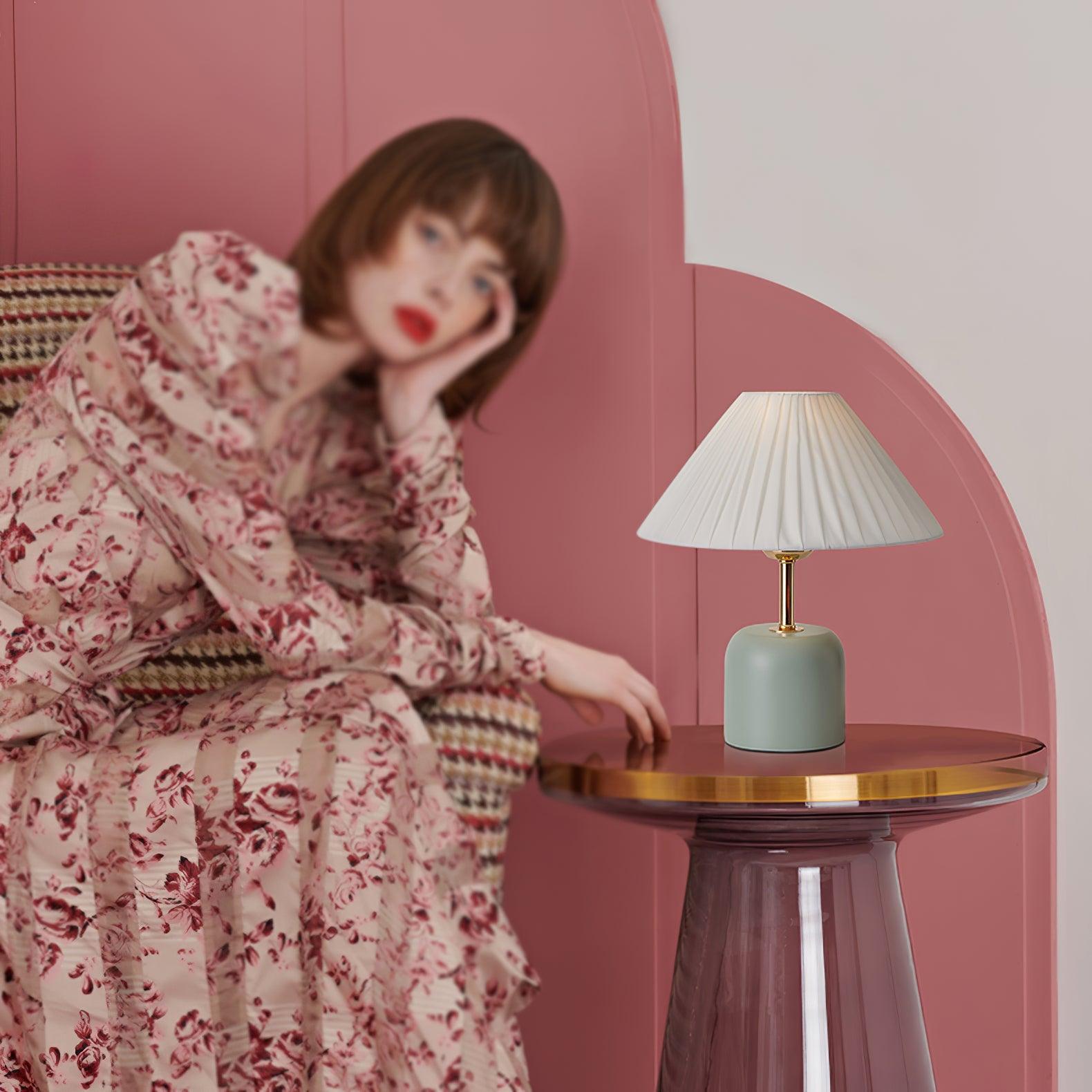 Verena Fabric Table Lamp