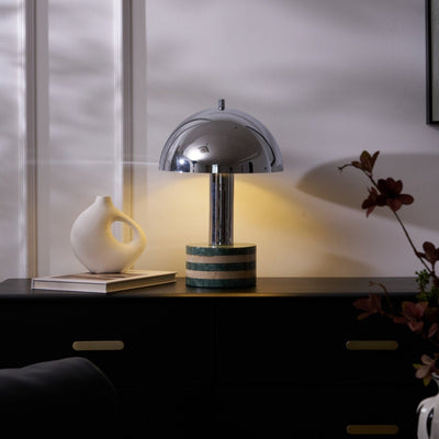 Strata Minimalist Marble Table Lamp