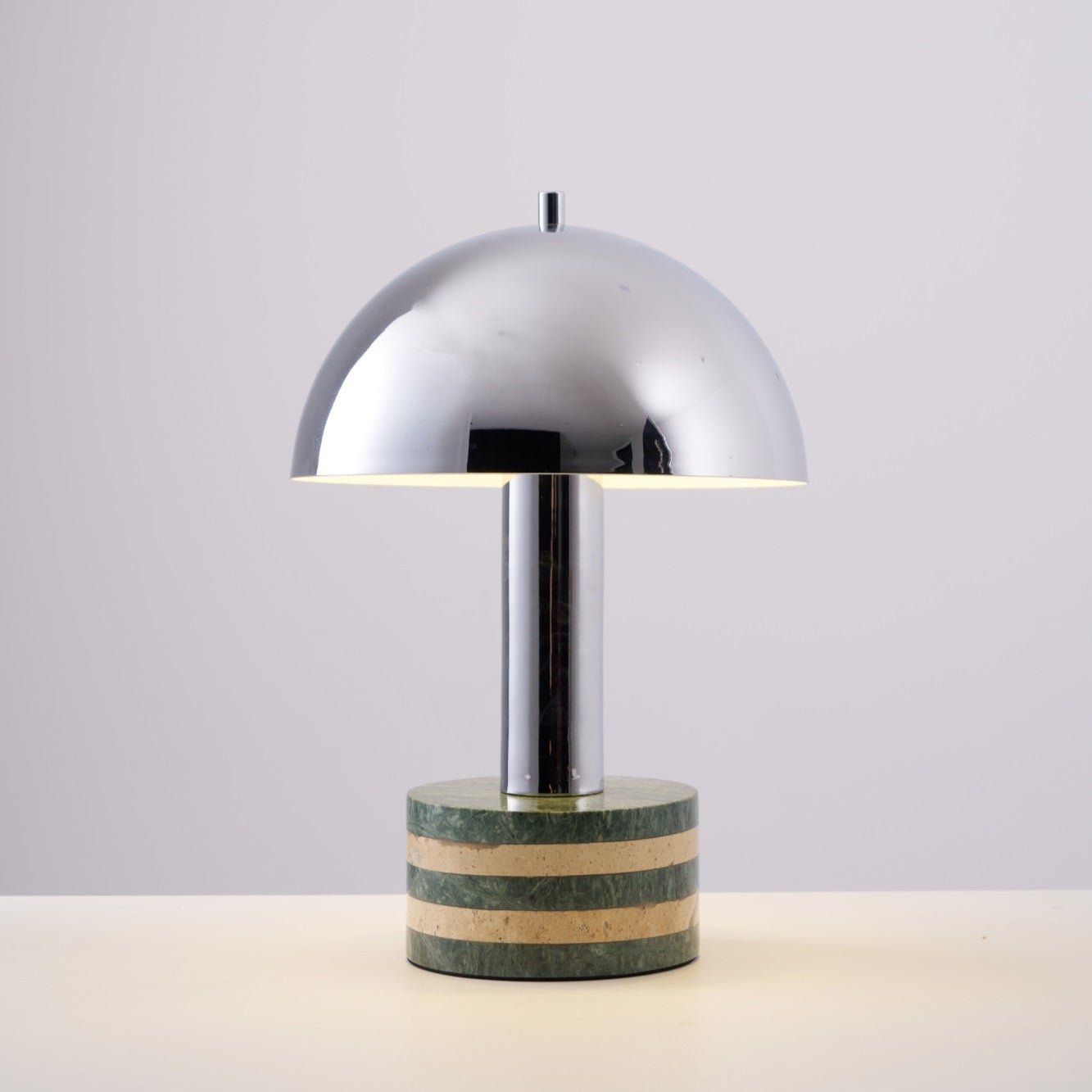 Strata Minimalist Marble Table Lamp