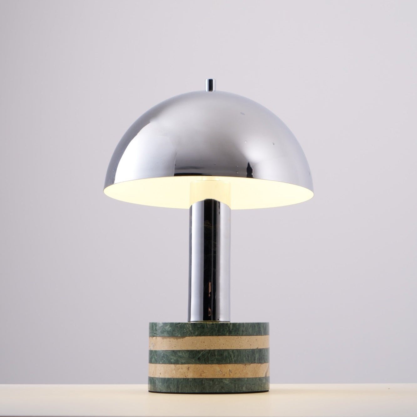 Strata Minimalist Marble Table Lamp