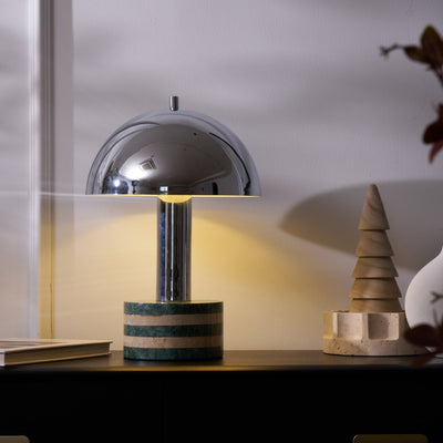 Strata Minimalist Marble Table Lamp