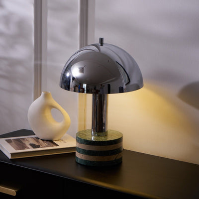 Strata Minimalist Marble Table Lamp
