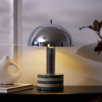 Strata Minimalist Marble Table Lamp