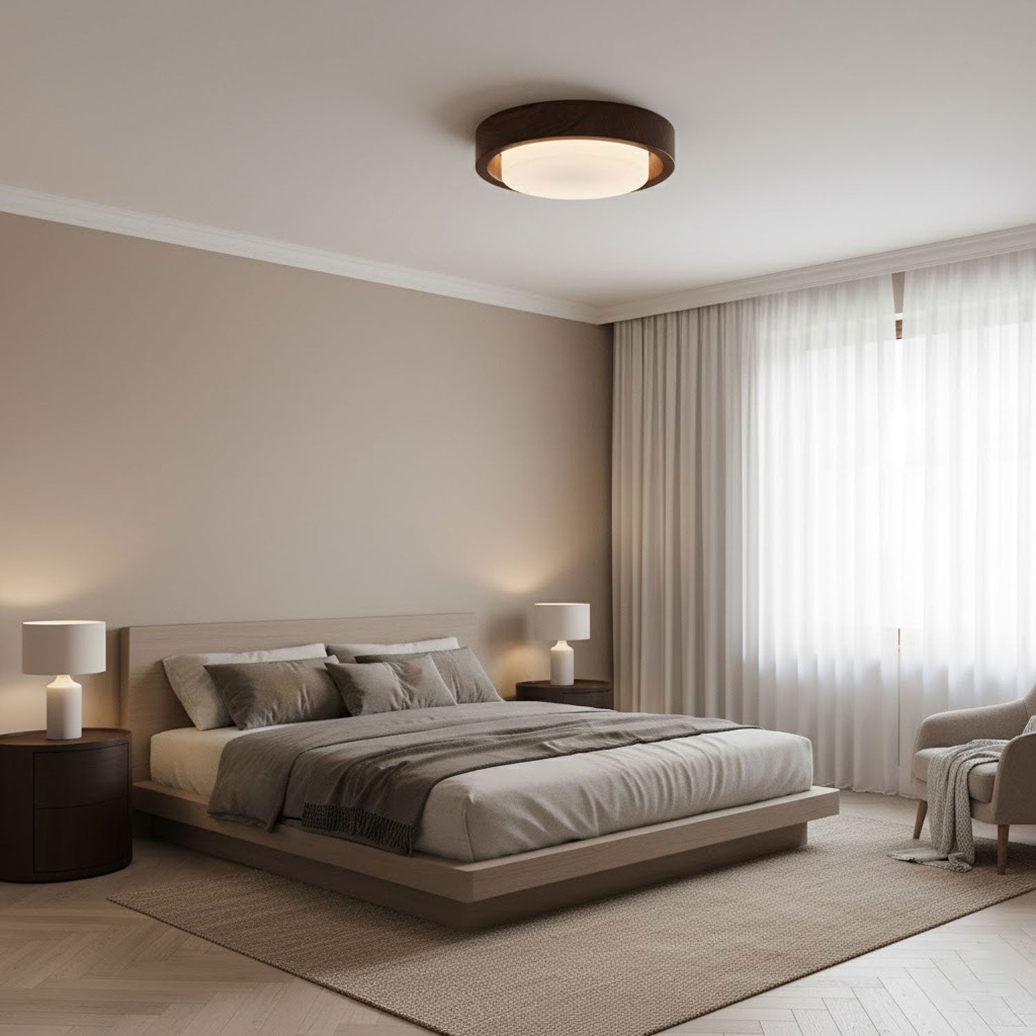 Terienine Lunor Ring Ceiling Light