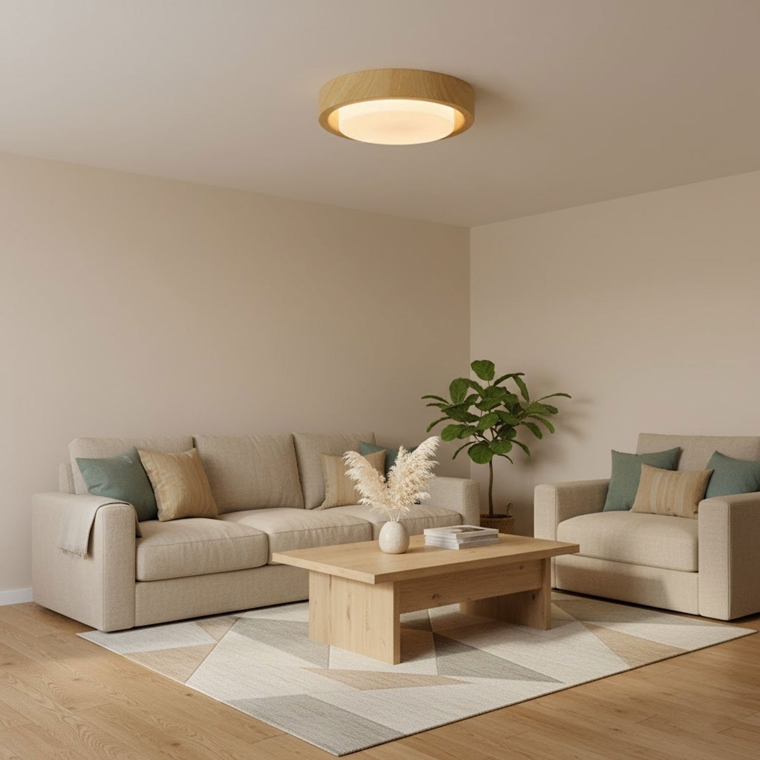 Terienine Lunor Ring Ceiling Light
