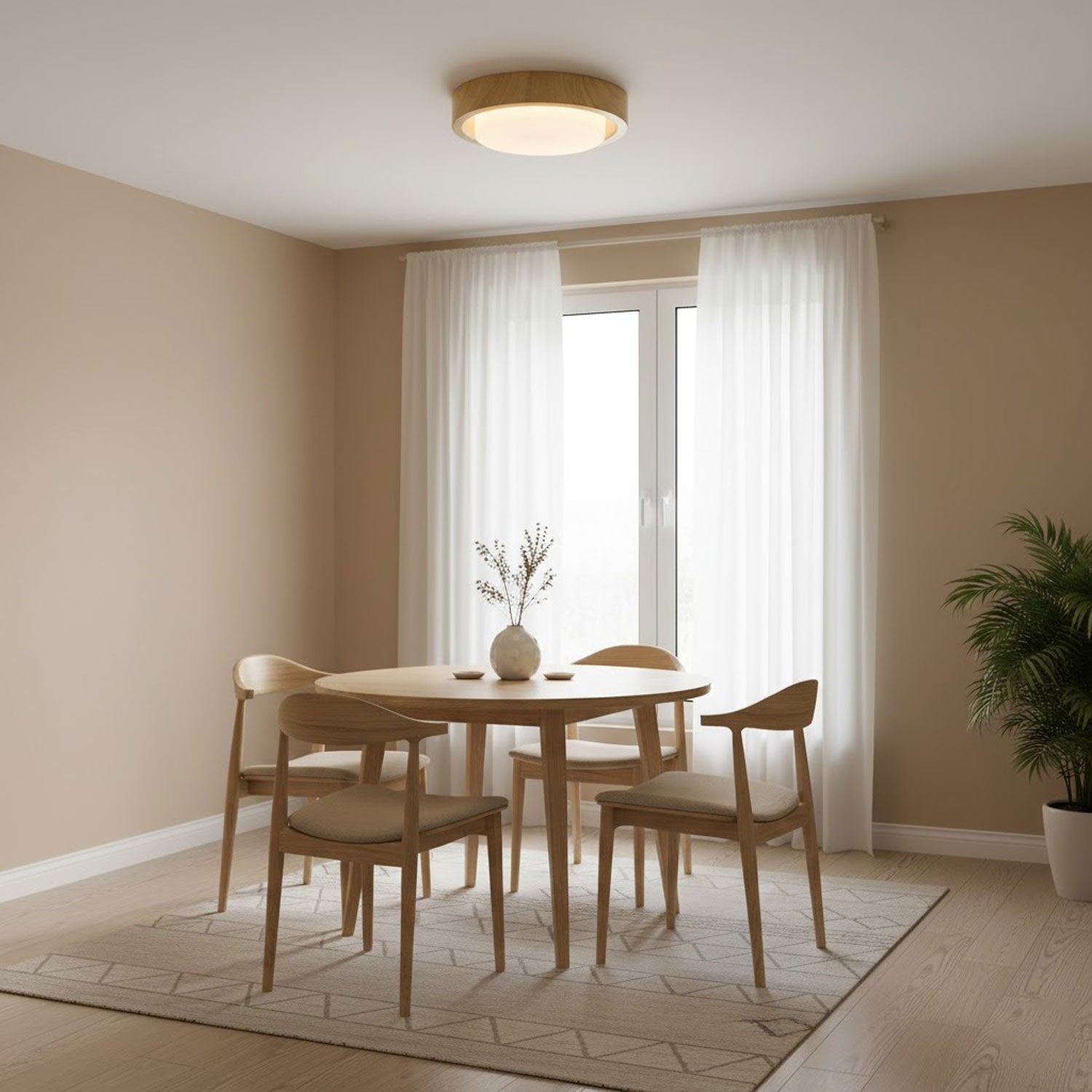 Terienine Lunor Ring Ceiling Light