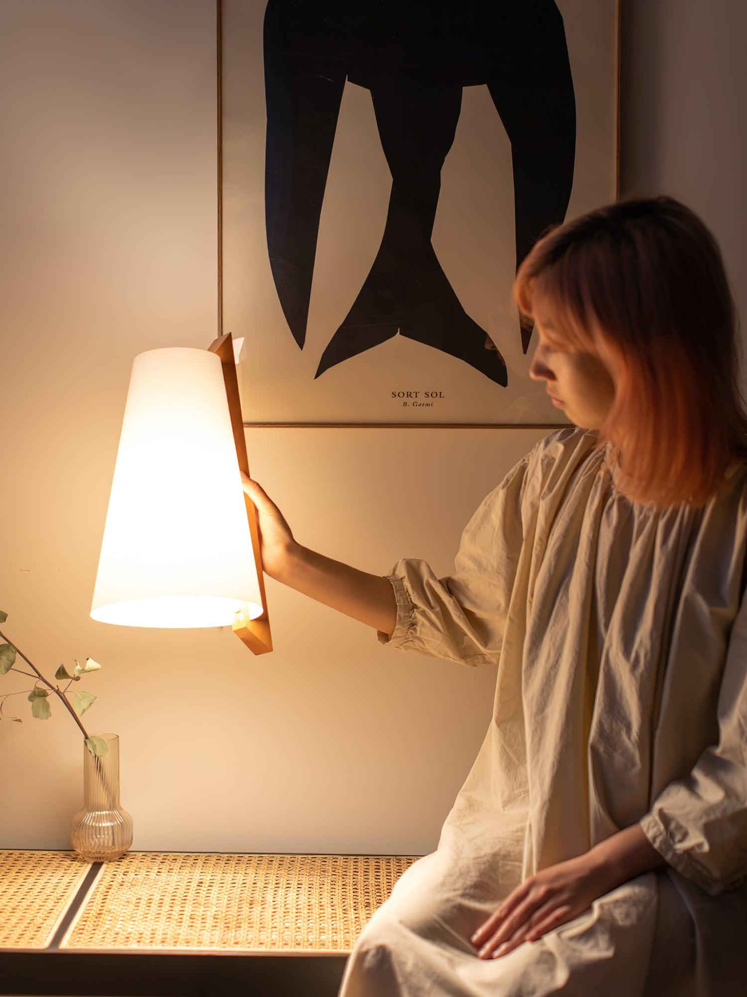 Miriam Modern Minimalist Plastic Wall Lamp