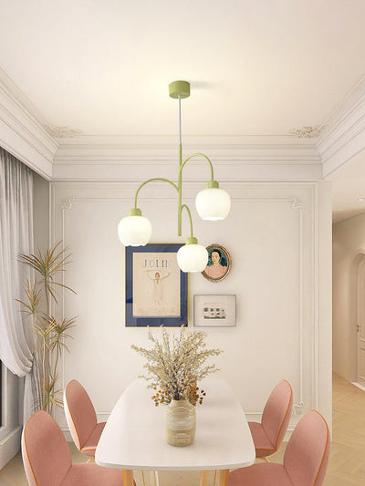 Pane Chandelier Flower Petal Modern