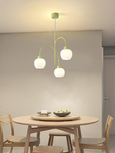 Pane Chandelier Flower Petal Modern