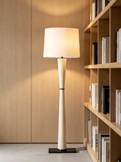 Renenelia Leather Floor Lamp