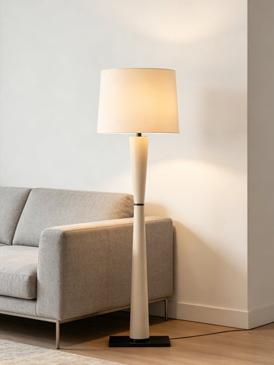 Renenelia Leather Floor Lamp