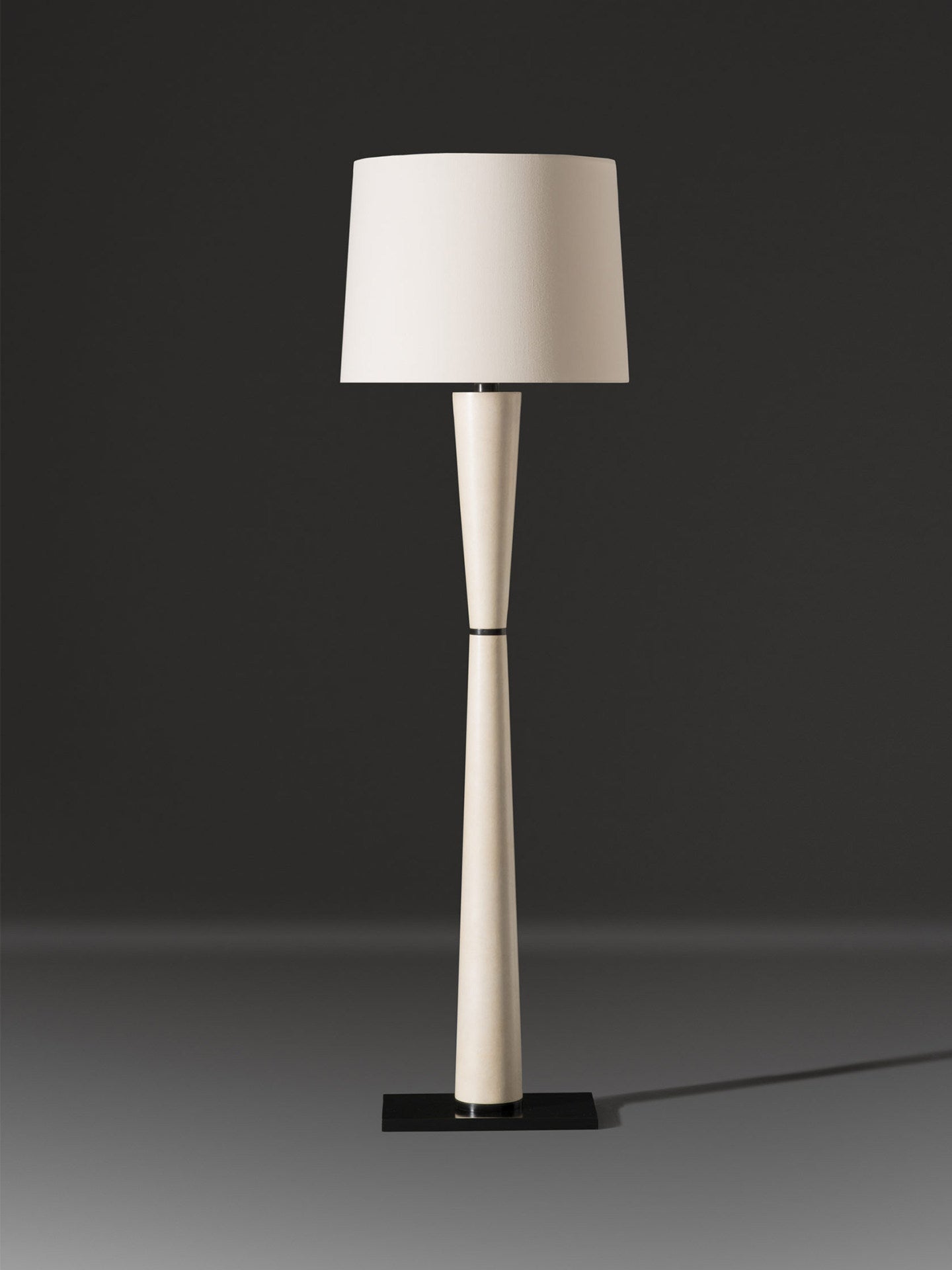 Renenelia Leather Floor Lamp