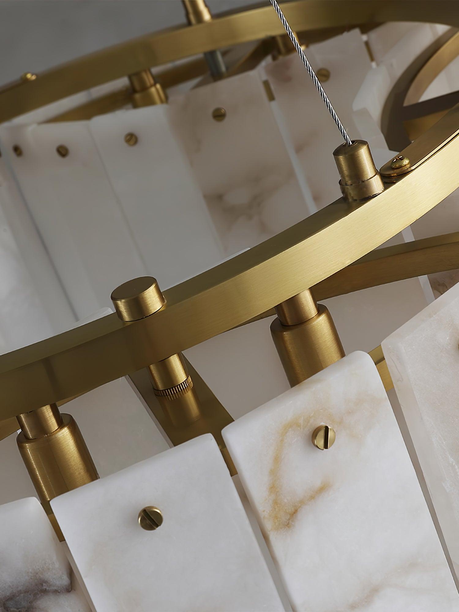 Selene Alabaster Ceiling Light