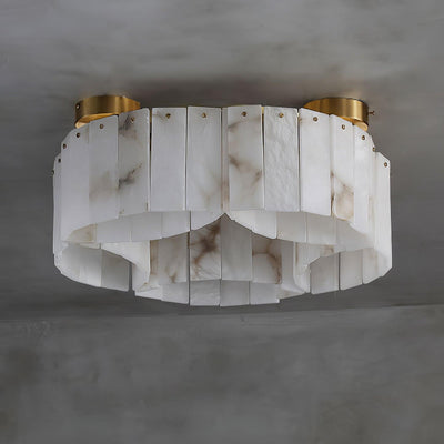 Selene Alabaster Ceiling Light