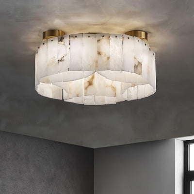 Selene Alabaster Ceiling Light
