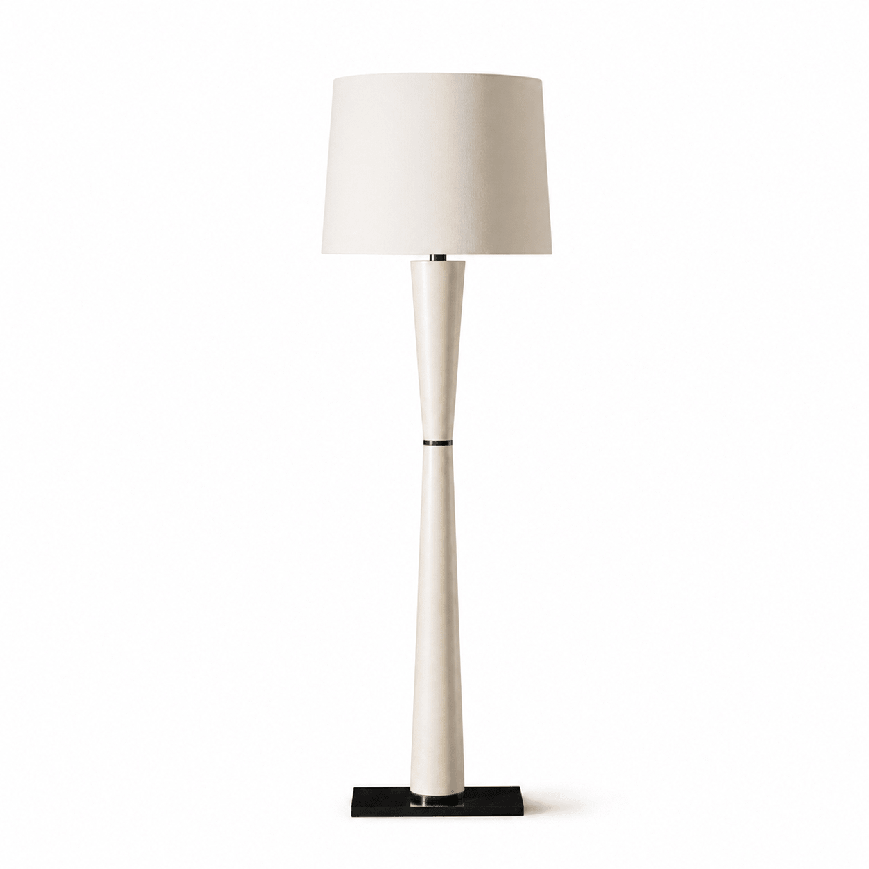 Renenelia Leather Floor Lamp
