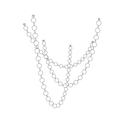 Lindencourt Strand Necklace Chandelier