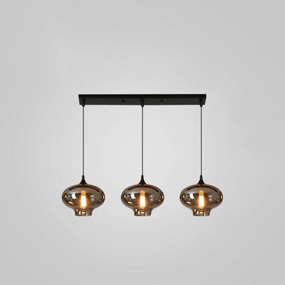 Talis Glass Industrial Chic Pendant Light