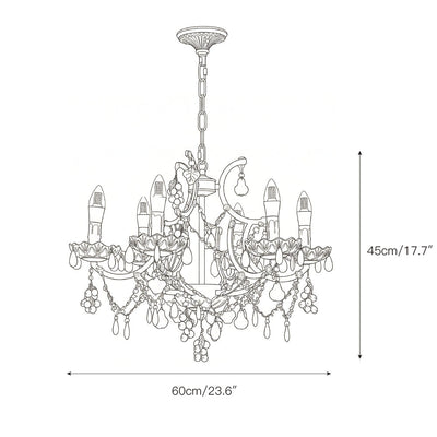 Garnet Chandelier