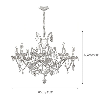 Garnet Chandelier