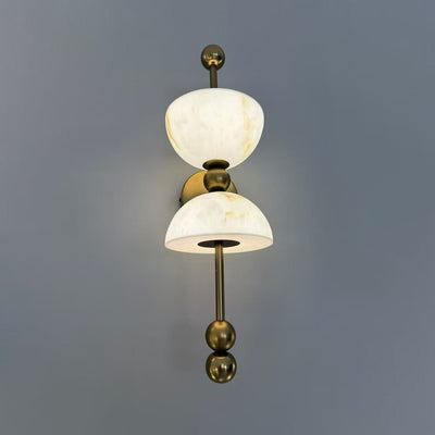 Lindenborne Alabaster Indoor Wall Light
