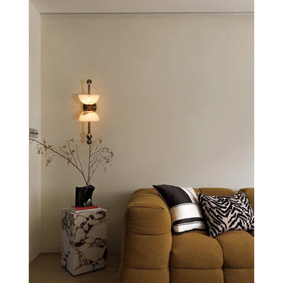 Lindenborne Alabaster Indoor Wall Light