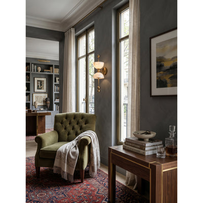 Lindenborne Alabaster Indoor Wall Light