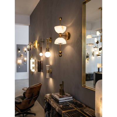 Lindenborne Alabaster Indoor Wall Light