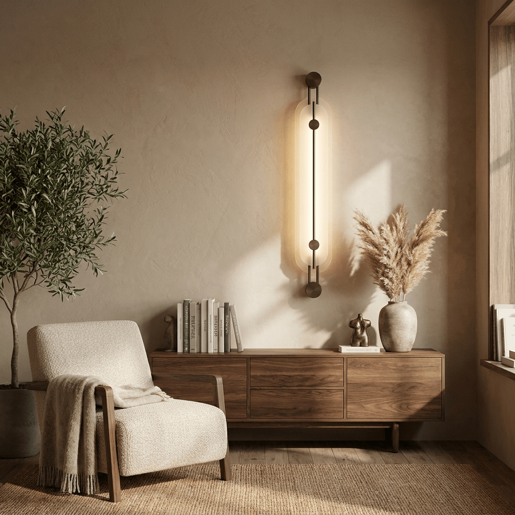Eirirenne Alabaster Wall Sconce