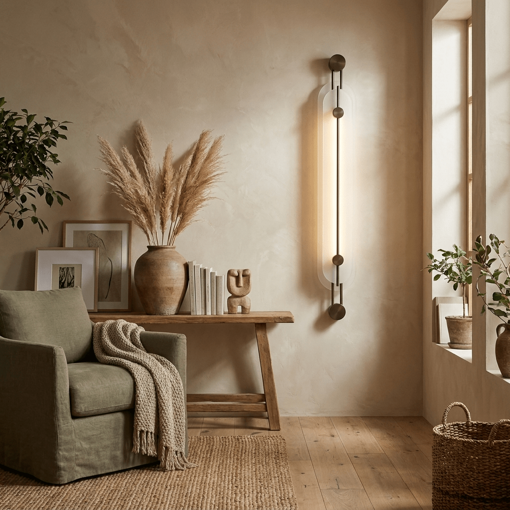 Eirirenne Alabaster Wall Sconce