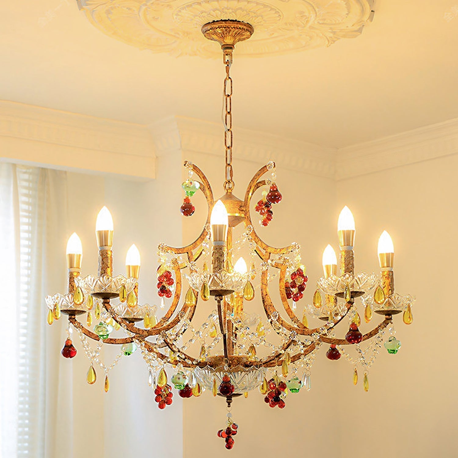 Garnet Chandelier