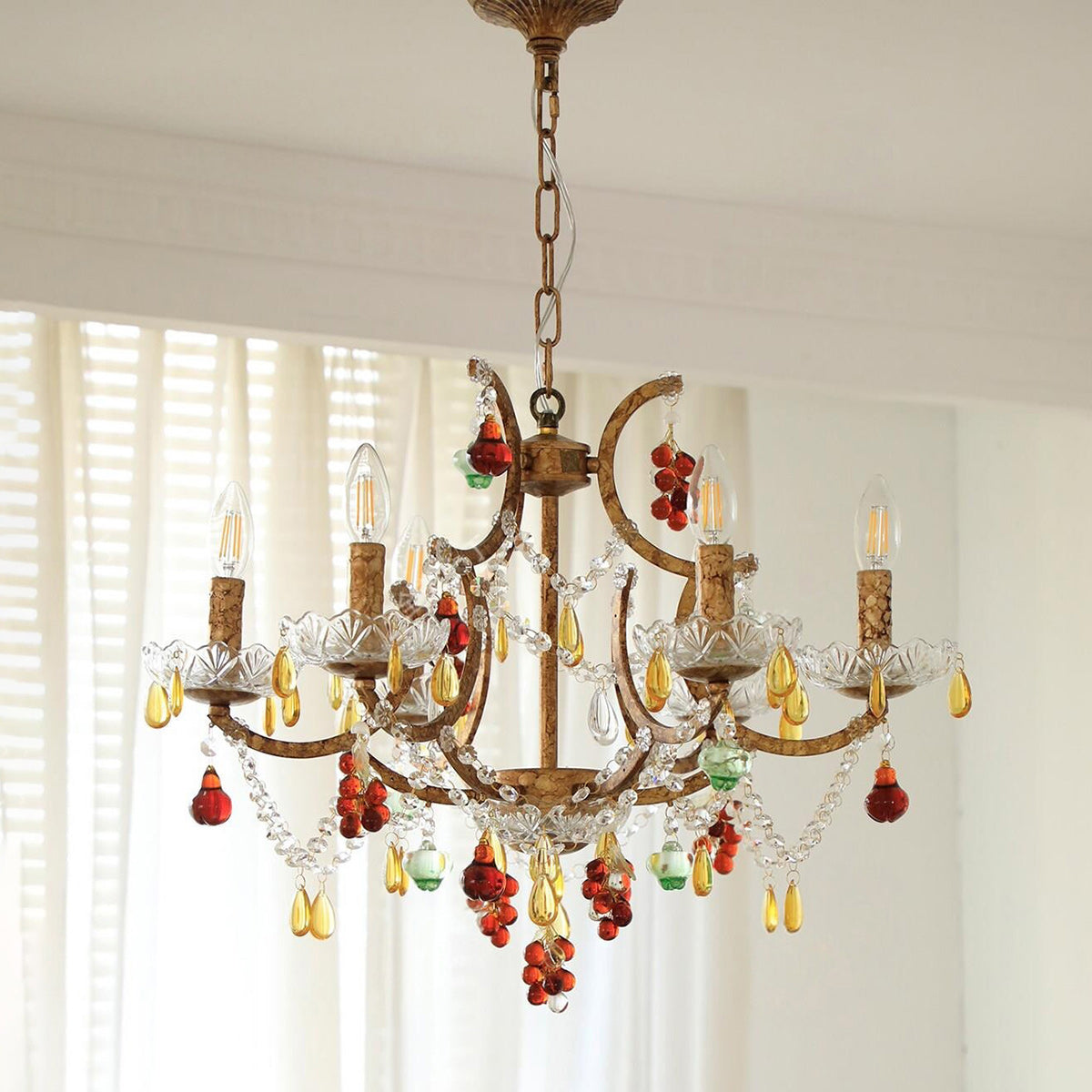 Garnet Chandelier