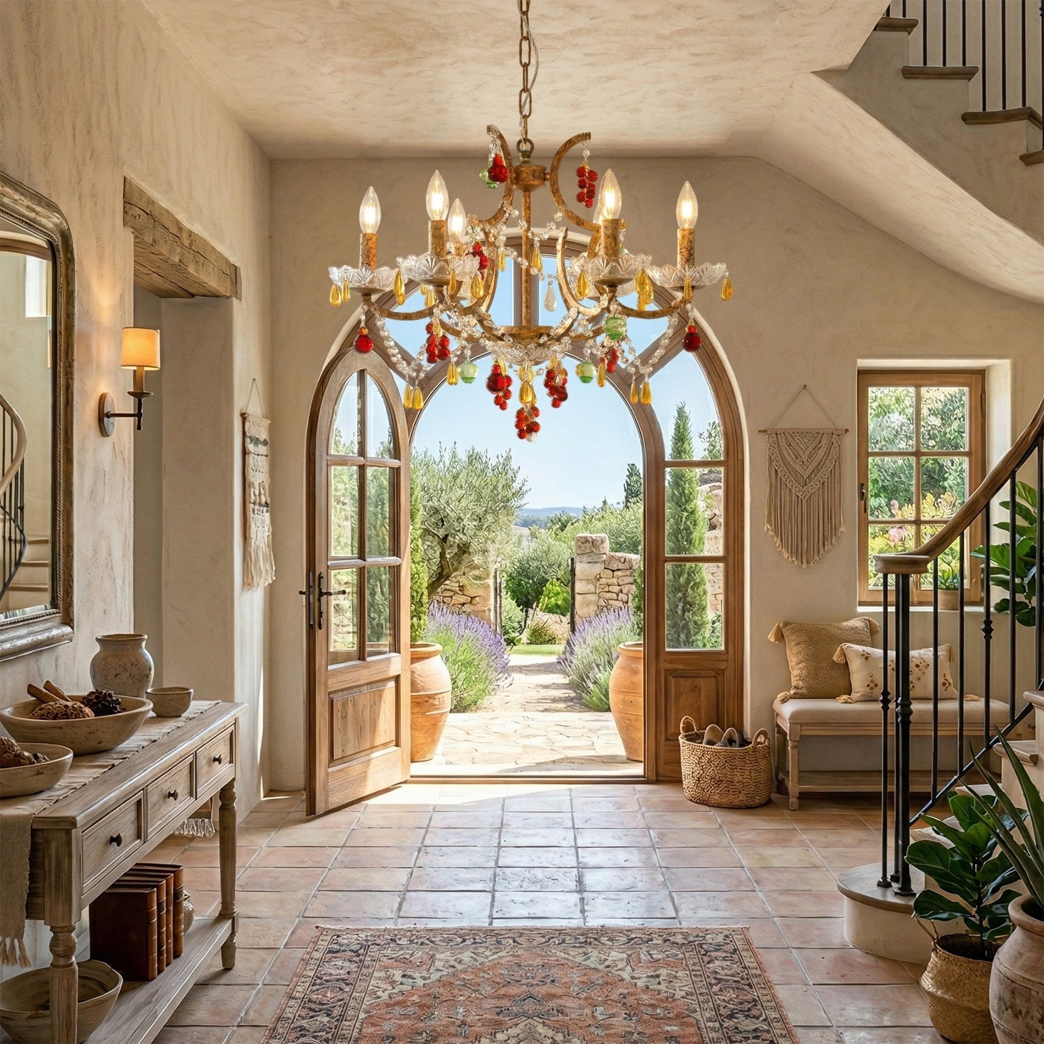 Garnet Chandelier