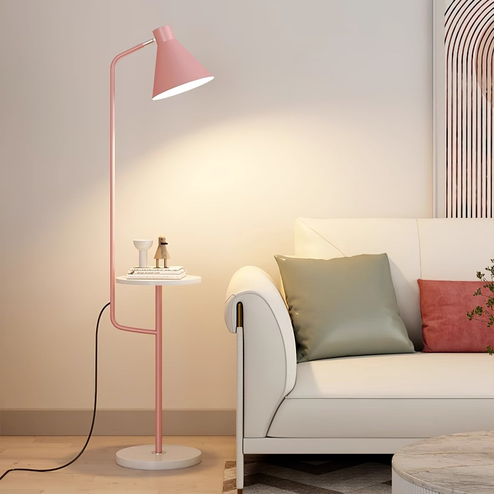 Nerylon Floor Lamp Macaroon