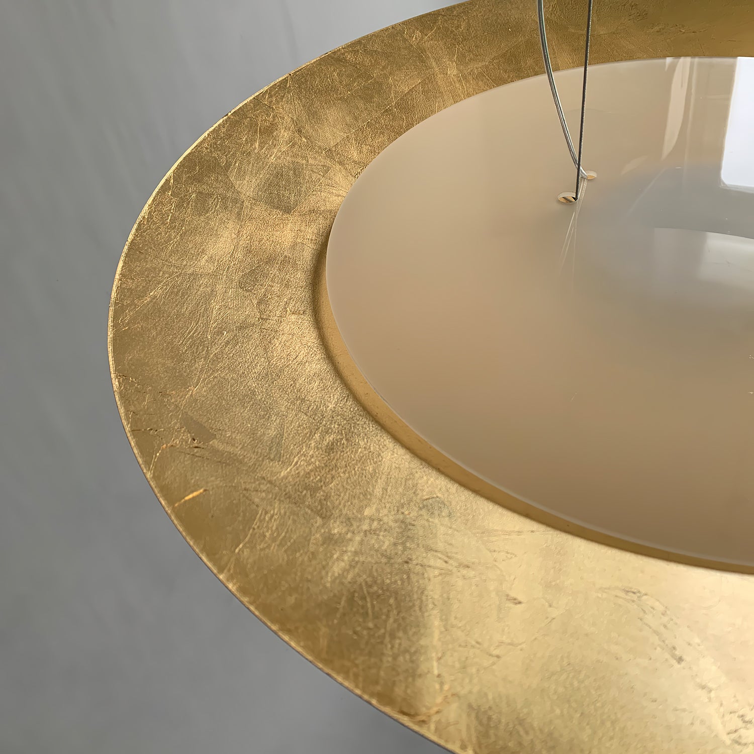 Phelion Layered Gold Foil Pendant Light
