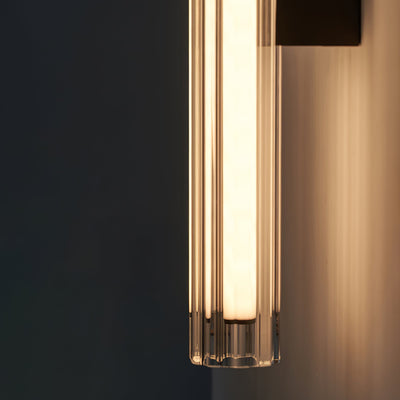 Corv Glass Contemporary Wall Lamp