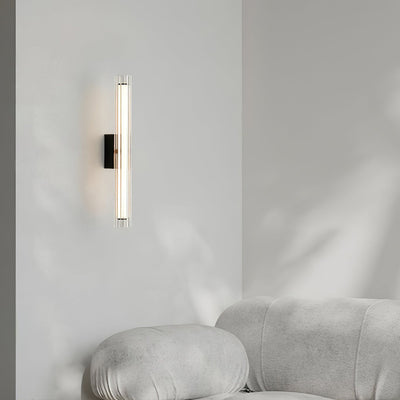 Corv Glass Contemporary Wall Lamp