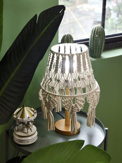 Tassara Wood Table Lamp