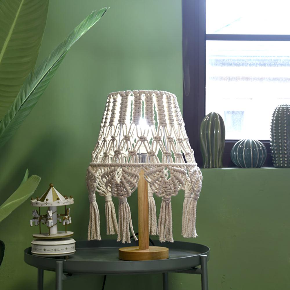 Tassara Wood Table Lamp