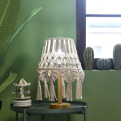 Tassara Wood Table Lamp