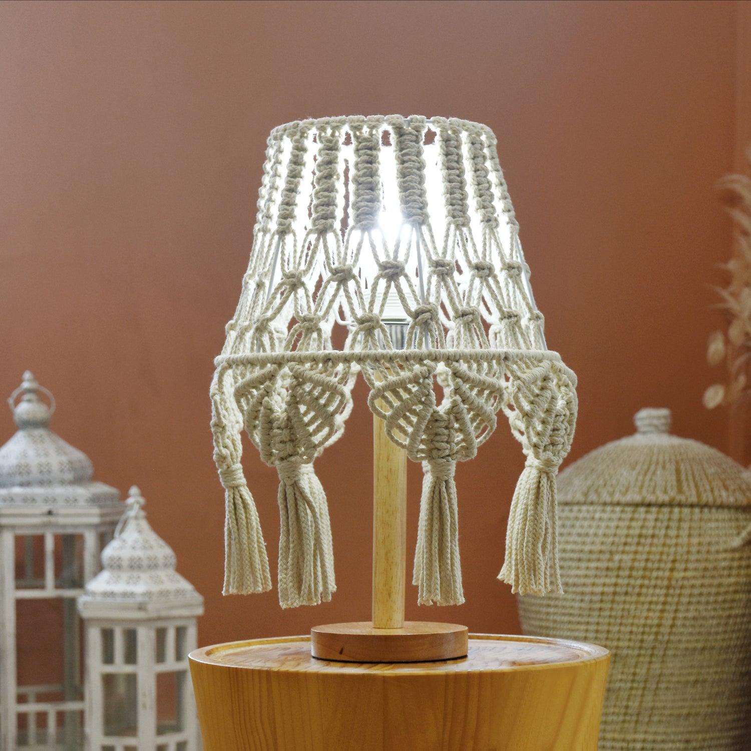 Tassara Wood Table Lamp