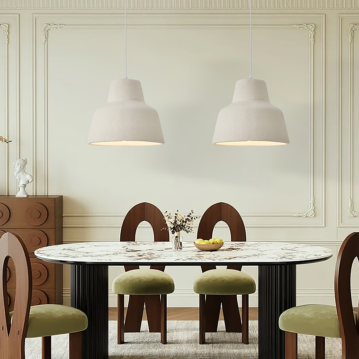 Zavela Premium Nordic Art Plastic Pendant Light