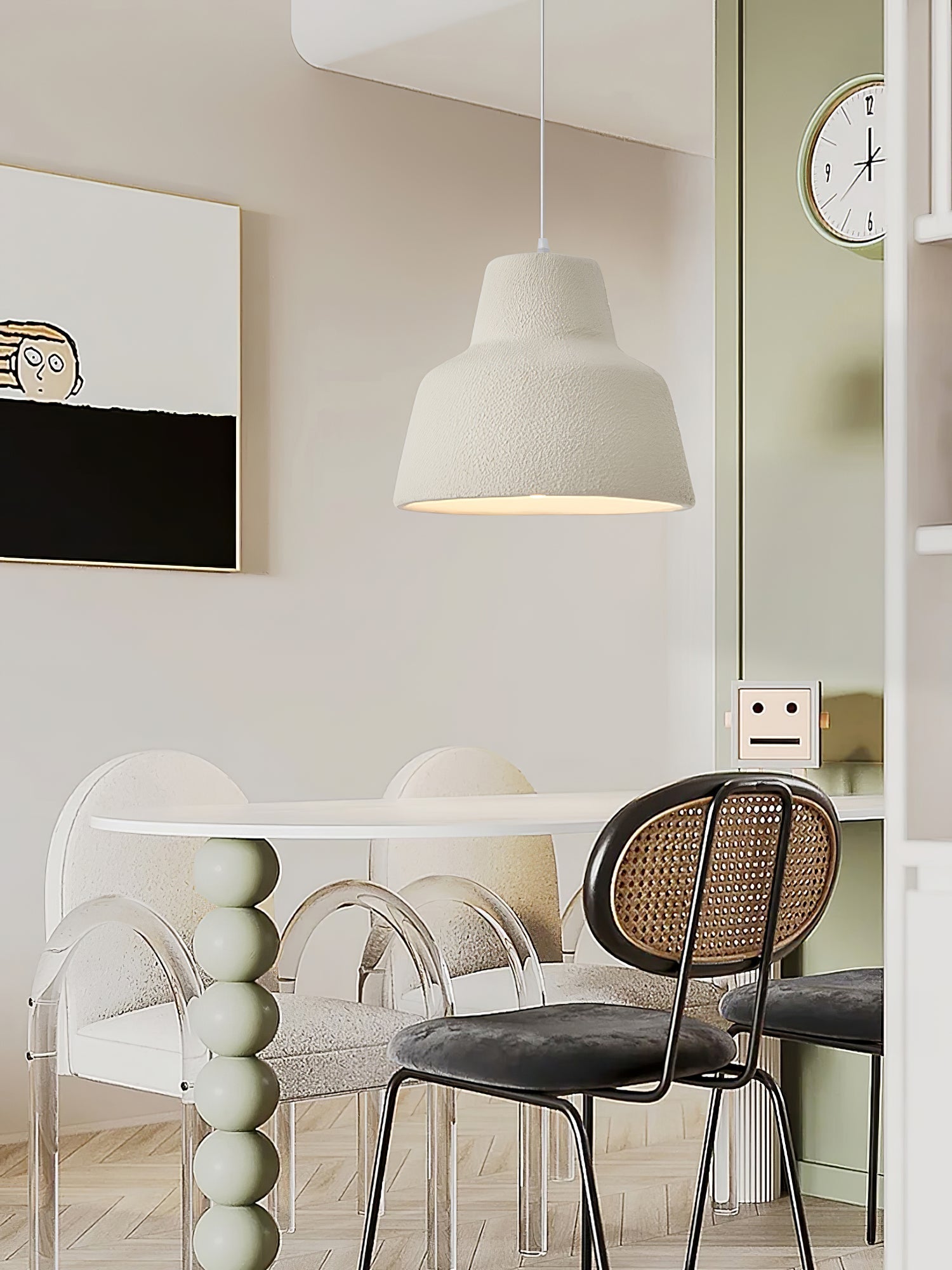 Zavela Premium Nordic Art Plastic Pendant Light
