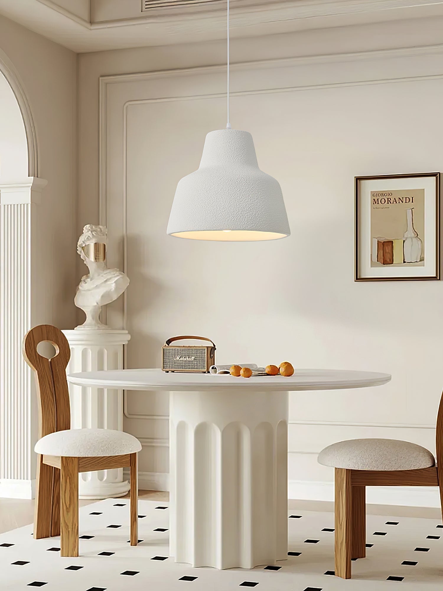 Zavela Premium Nordic Art Plastic Pendant Light