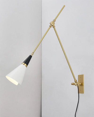 Orvenia Modern Minimalist Plug In Wall Lamp