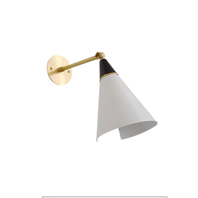 Orieiella Modern Minimalist Brass Wall Lamp