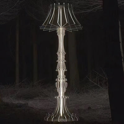 Elmariel Sculptural Acrylic Table Lamp