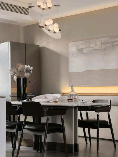 Imirila Disc Shaped Glass Pendant Light