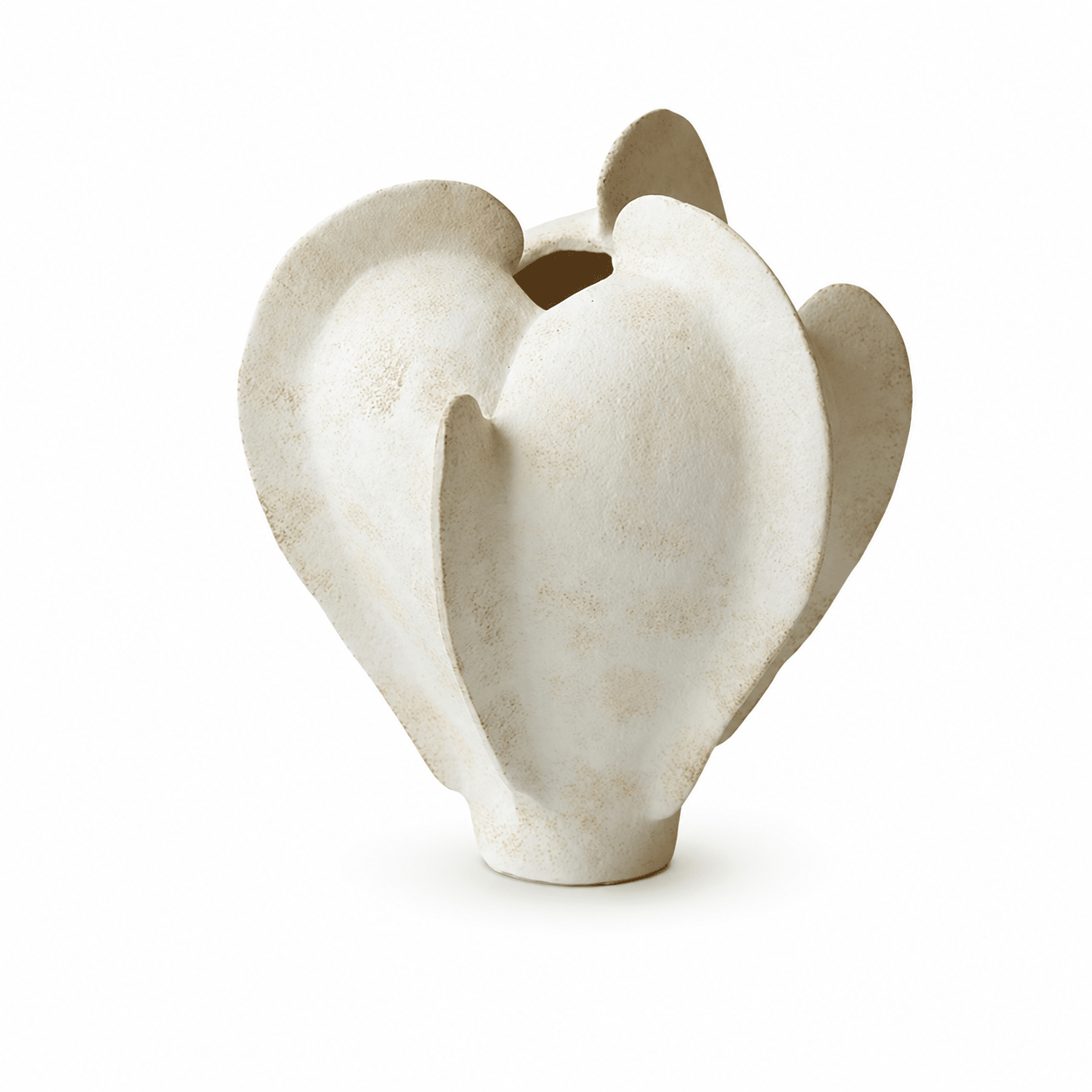 Magnolia Bloom Ceramic Sculpture Vase